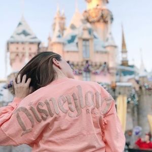 Nwot Disneyland spirit jersey peach rose gold